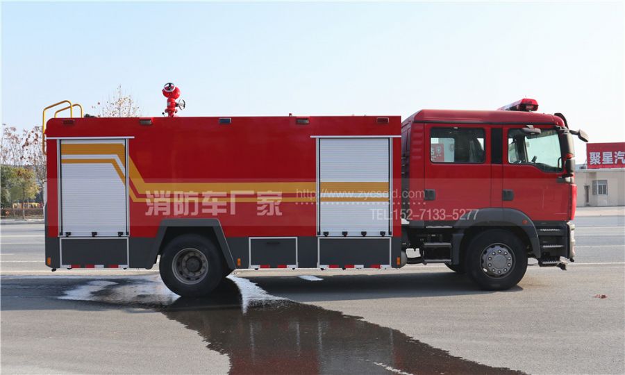 汕德卡自動(dòng)擋消防車 汕德卡自動(dòng)擋消防車