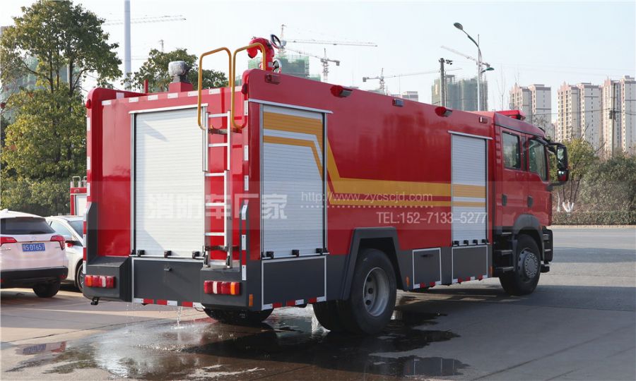 汕德卡自動(dòng)擋消防車 汕德卡自動(dòng)擋消防車